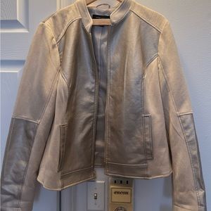 Marc New York Gold Suede Jacket New